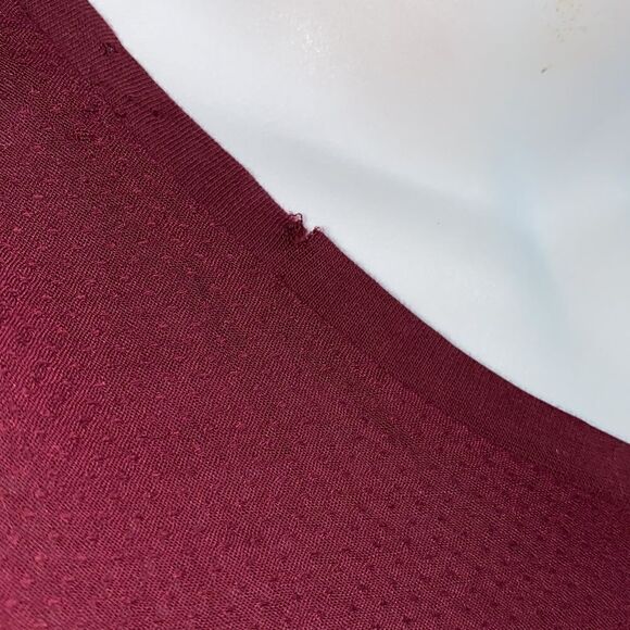 MNG Maroon Chema Shirt-S NWT - Picture 8 of 8